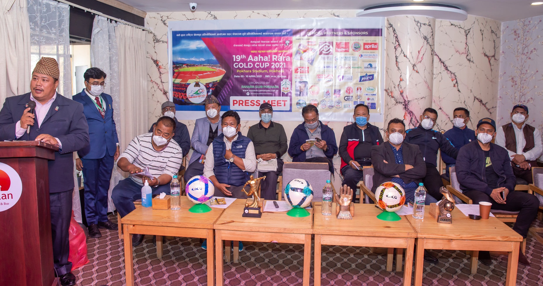 आहा ! रारा गोल्डकप शनिबारदेखि, पहिलो खेलमा सहारा र एपीएफ भिड्ने